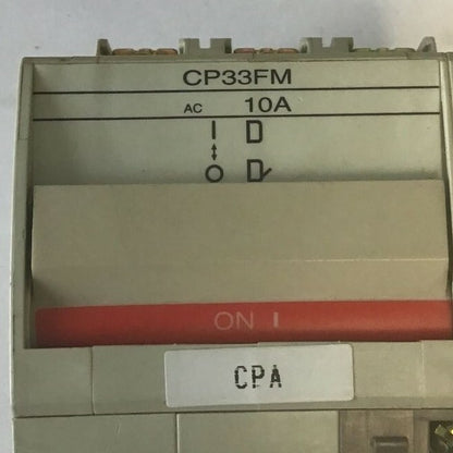 FUJI CP33FM/10W CIRCUIT PROTECTOR 10A 50/60HZ 3POLE