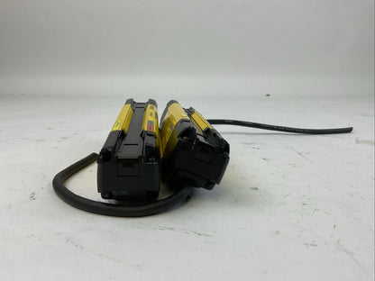 KEYENCE GL-R08H-T TRANSMITTER GL-R08H-R RECEIVER 24VDC LIGHT CURTAIN