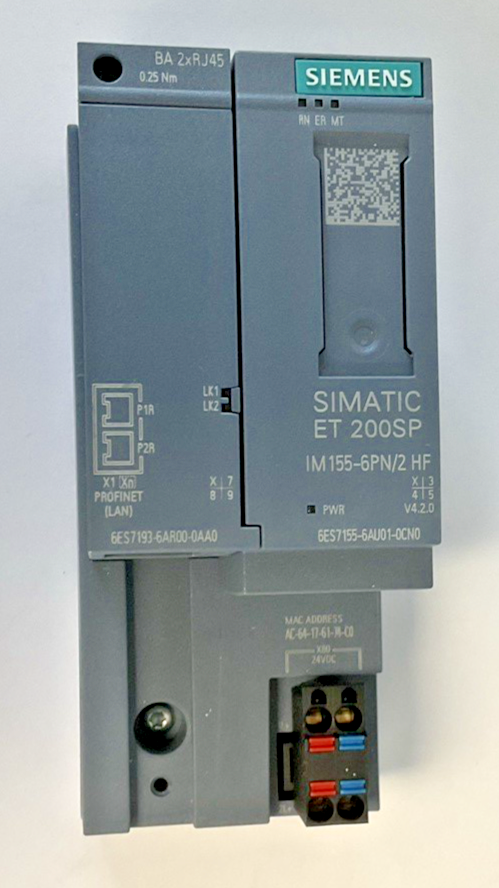 SIEMENS 6ES7 155-6AU01-0CN0 INTERFACE MODULE 24VDC