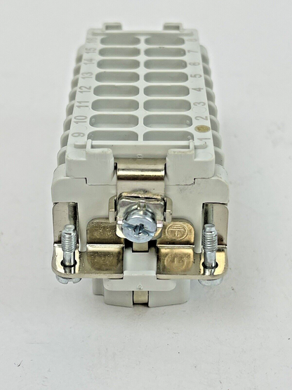T&B - FS 116 B - THOMAS AND BETTS - FEMALE SCREW TERMINAL INSERT - 16 CONTACT