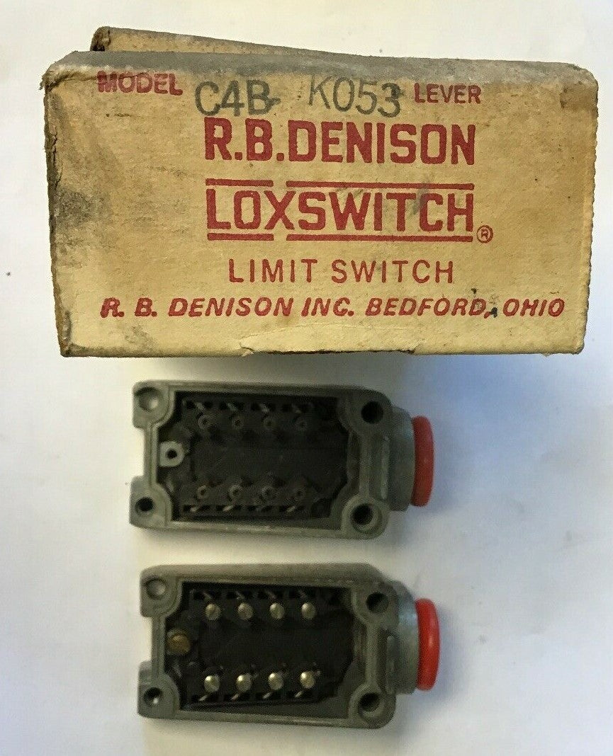 R.B. DENISON C4B BASE FOR LOXSWITCH LIMIT SWITCH***LOTOF2***