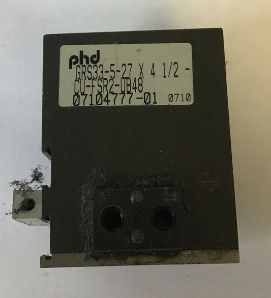 PHD GRS33-5-27 X 4 1/2 PNEUMATIC GRIPPER CU-FSR2-UB48