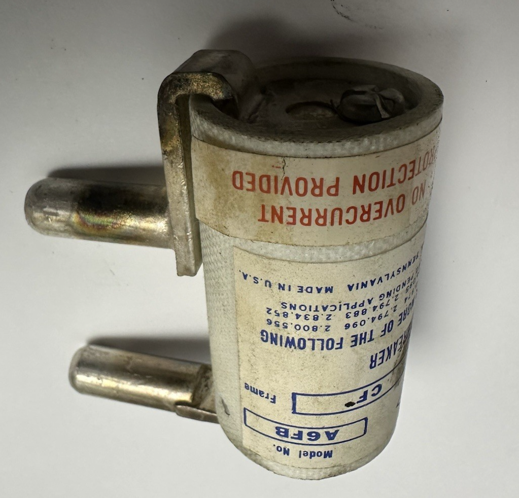 ITE CORDON A6FB AMP-TRAP CIRCUIT BREAKER FUSE CAT ET-CF04