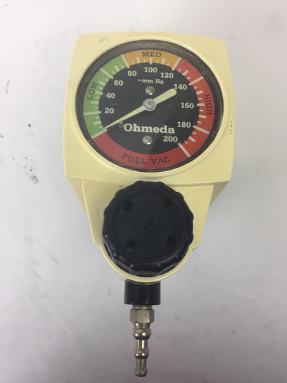 OHMEDA VACUUM REGULATOR FULL OFF REG