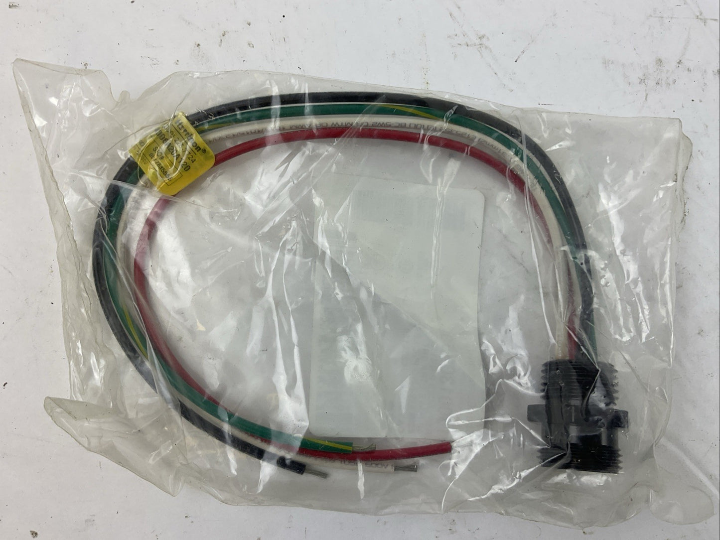 BRAD CONNECTIVITY 1300130353 4P MALE STRAIGHT CONNETOR REPLACES 41103 (LOT OF 2)