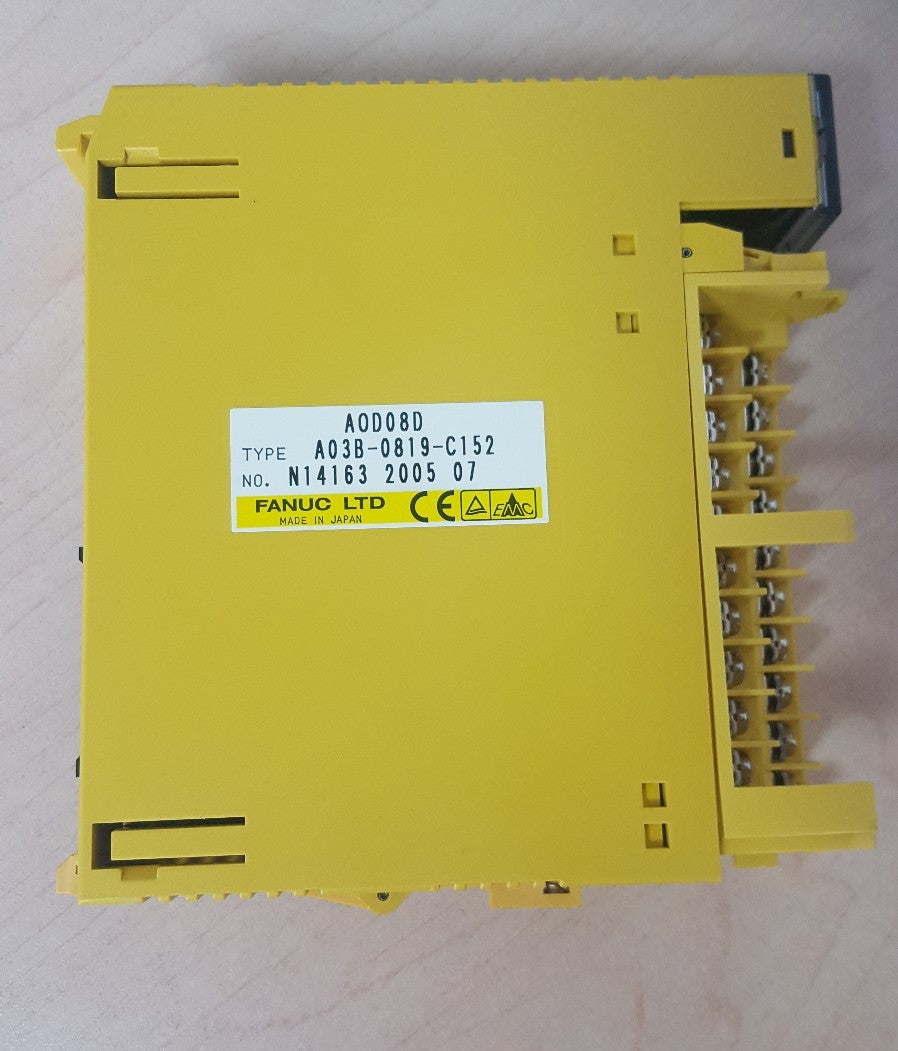 FANUC A03B-0819-C152 / A0D08D RELAY OUTPUT MODULE