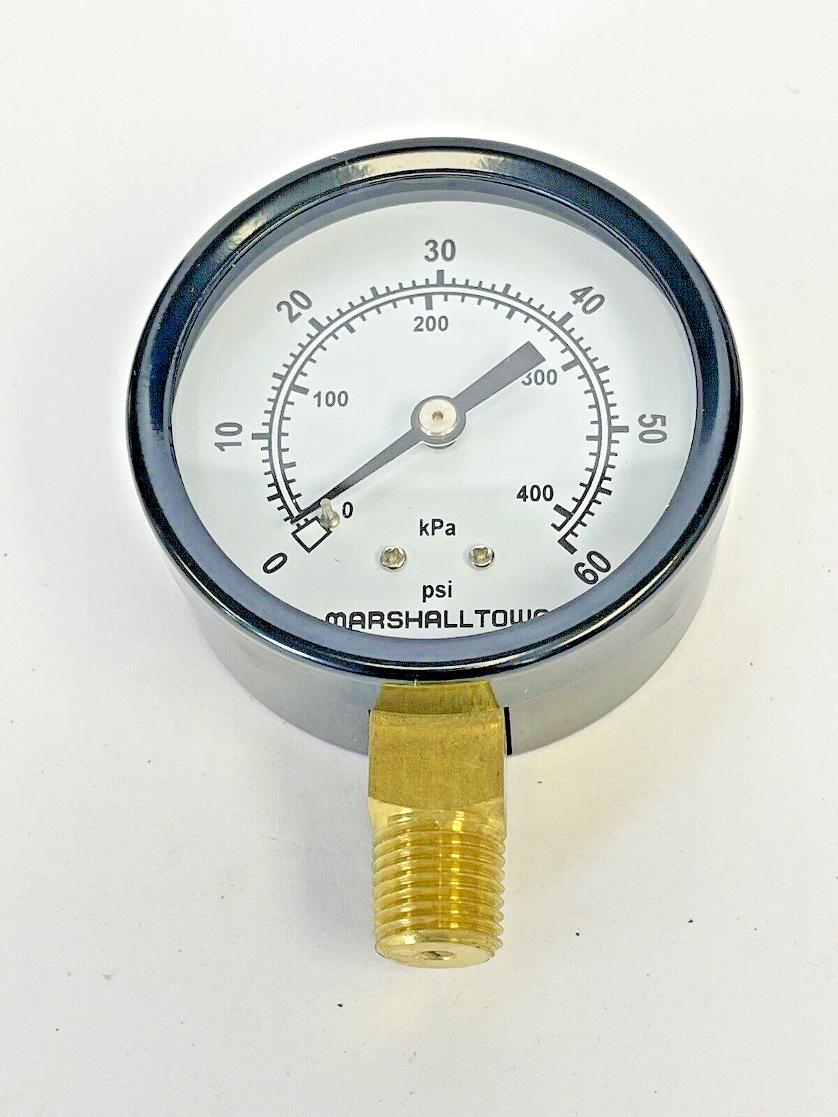 MARSH/ BELLOFORM - GG2560L4- PRESSURE GAUGE - 2.5" DIAMETER, 1/4" NPT, 0-60 PSI