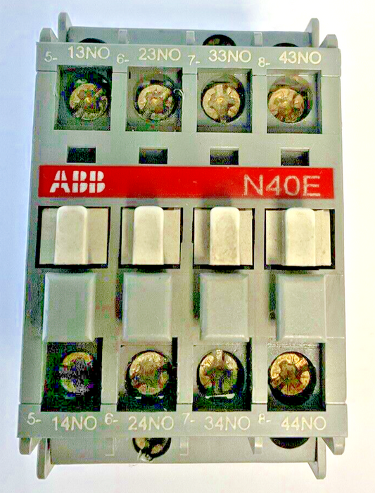 ABB N40E CONTACTOR RELAY 690VAC 16A