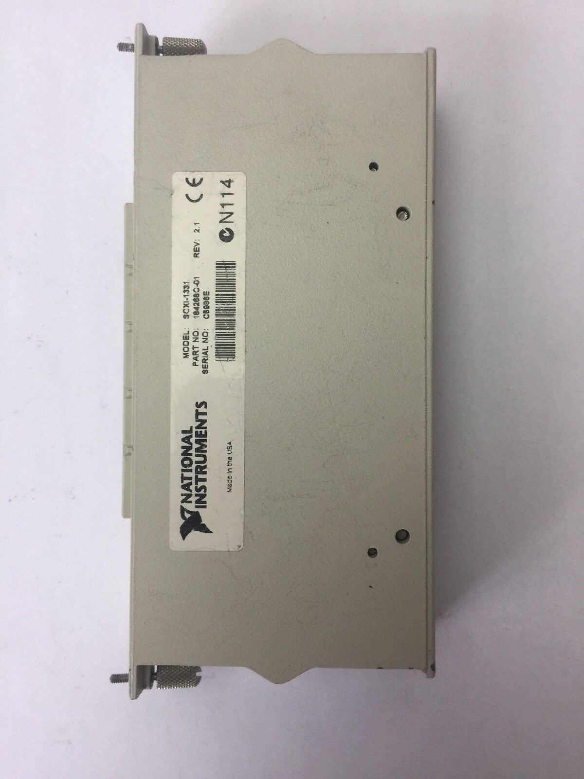 NATIONAL INSTRUMENTS SCXI-1331 250V REV 2.1