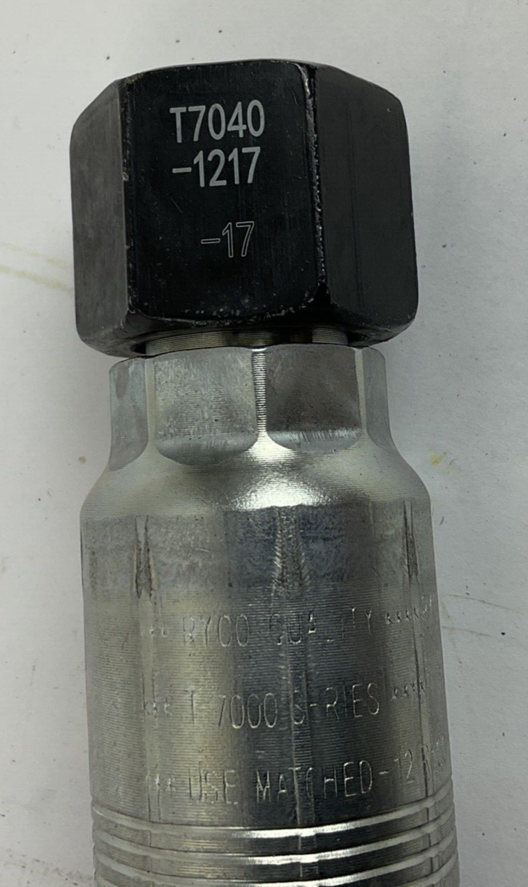 RYCO HYDRAULICS T7040-1217-17 FITTINGS WITH HOSE H5012D