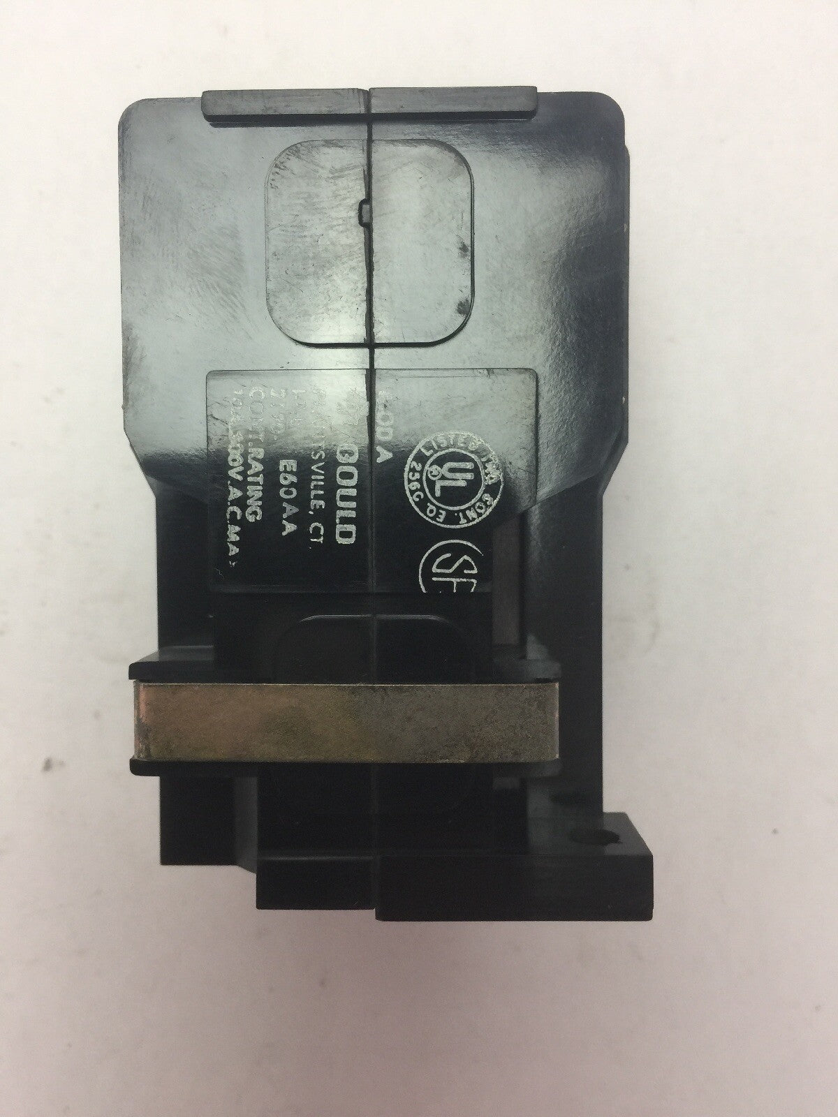 GOULD 2190-E60AA MOD A GENERAL PURPOSE RELAY 300VAC 10A 2090-810 COIL 110-120V