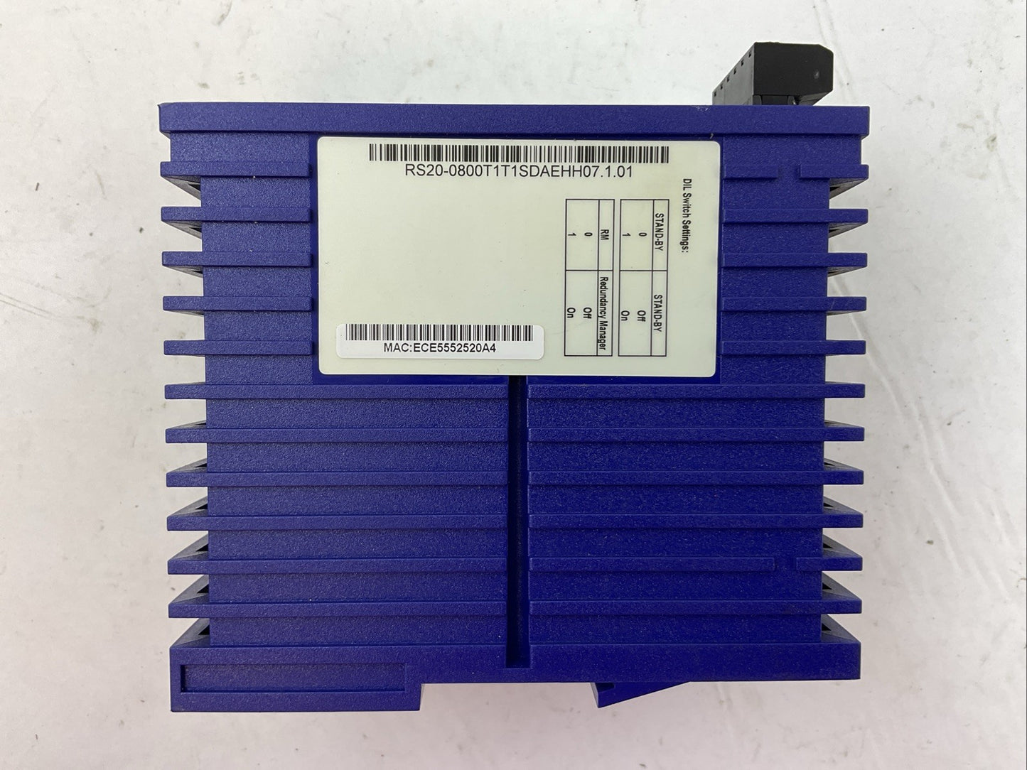 HIRSCHMANN RS20-0800T1T1SDAEHH07.1.01 DIN RAIL ETHERNET SWITCH