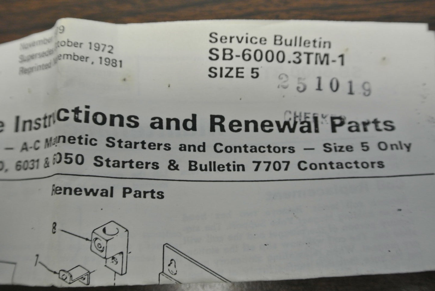 JOSLYN CLARK / SYLVANIA KTM35-1 CONTACT KIT / COMPLETE / NEW SURPLUS
