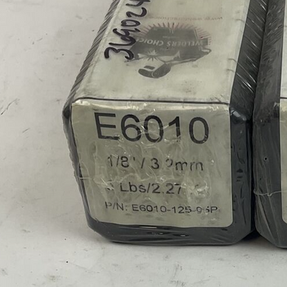 WELDERS CHOICE E6010-125-05P  CELLULOSIC WELDING ELECTRODE 1/8IN ***LOTOF2***