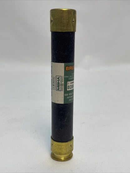 BRUSH/RELIANCE ECSR17-1/2 TIME DELAY CLASS RK5 FUSE 600VAC 17-1/2A (LOT OF 10)