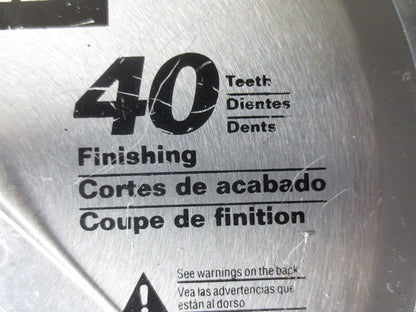 SKILSAW 75740 CIRCULAR SAW BLADE 7-1/4" 40T FINISHING - NEW SURPLUS