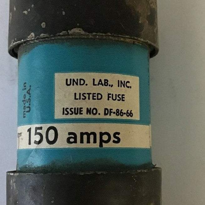 GENERAL ELECTRIC GF8B150 CURRENT LIMITING FUSE 600VAC 150A CLASS J
