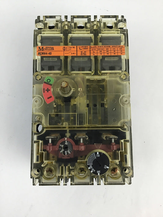 KLOCKNER MOELLER NZMH4-40  CIRCUIT BREAKER 50/60HZ
