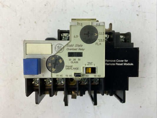 GE CR324CXGS SOLID STATE OVERLOAD RELAY 6.5-13.5A
