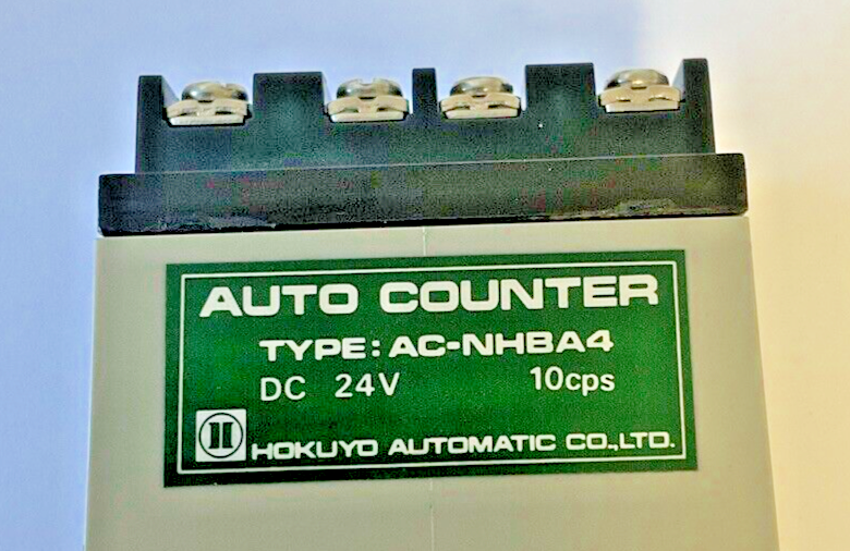 HOKUYO AUTOMATIC AC-NHBA4 AUTO COUNTER 24VDC