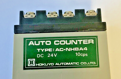 HOKUYO AUTOMATIC AC-NHBA4 AUTO COUNTER 24VDC