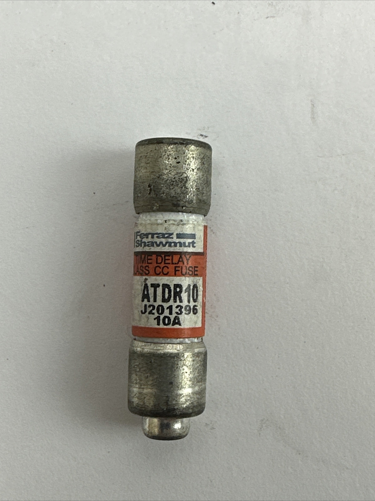 FERRAZ SHAWMUT ATDR10 TIME DELAY CLASS CC FUSE 10AMP 600VAC 300VDC (LOT OF 6)