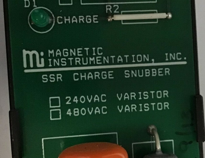 MAGNETIC INSTRUMENTATION INC. SSR CHARGE SNUBBER