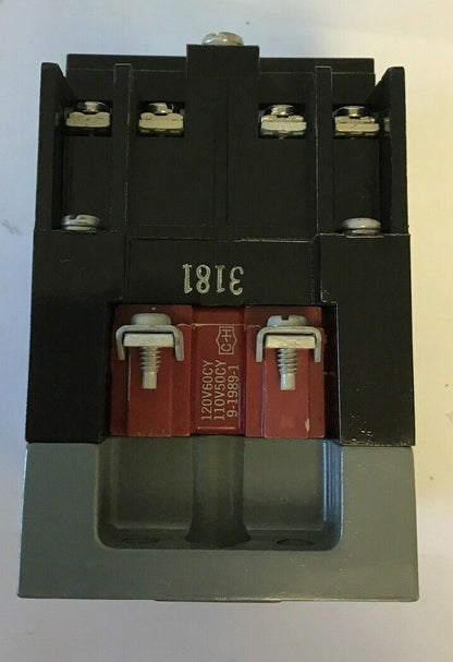 CUTLER HAMMER D23MR40A TYPE "M" RELAY SERIES A3  4N.O.-0N.C.