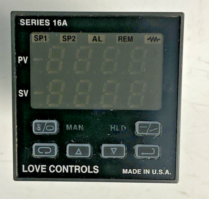 LOVE CONTROLS 16A3151-996 TEMPERATURE CONTROLLER SER.16A