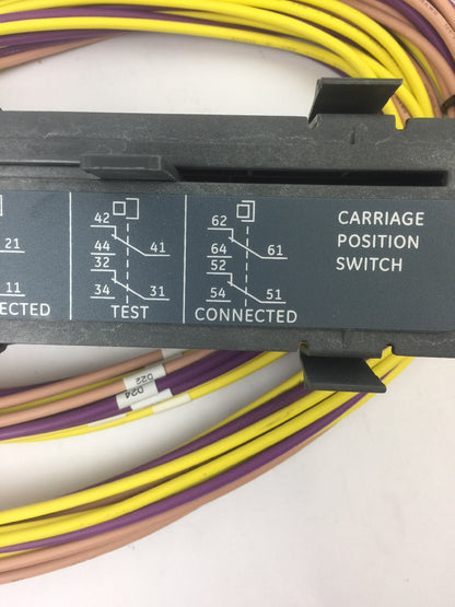 GE GCPS2 CARRIAGE POSITION SWITCH 0.5A 120VDC 0.25A 250VDC 10A 250VAC(50-60HZ)