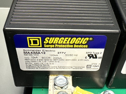 SQUARE D TVS4EMA12ASWT SURGE PROTECTIVE DEVICE SERIES 002 480Y/277V TYPE 3R