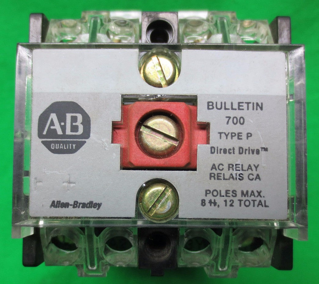 ALLEN-BRADLEY 700-P200A1 Ser. D RELAY TYPE P DIRECT DRIVE