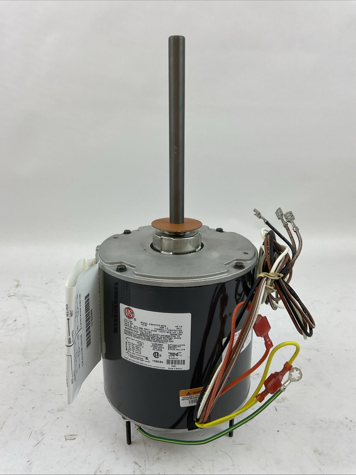 US MOTORS K55HXTED-8579 1/3HP 460V 60HZ 1.0 AMPS 825RPM CONDENSER FAN MOTOR