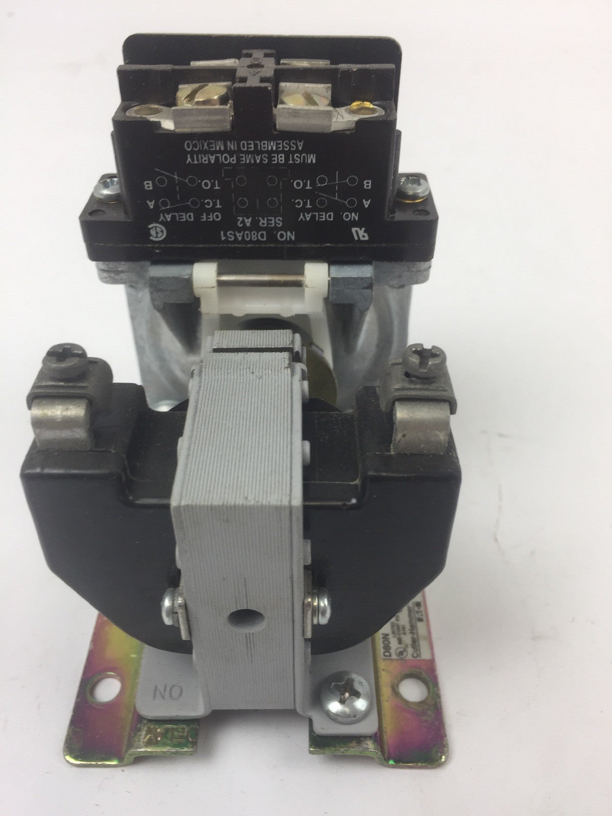 CUTLER HAMMER D80NE1A PNEUMATIC TIMER 440-480V 50/60HZ SERIES A2