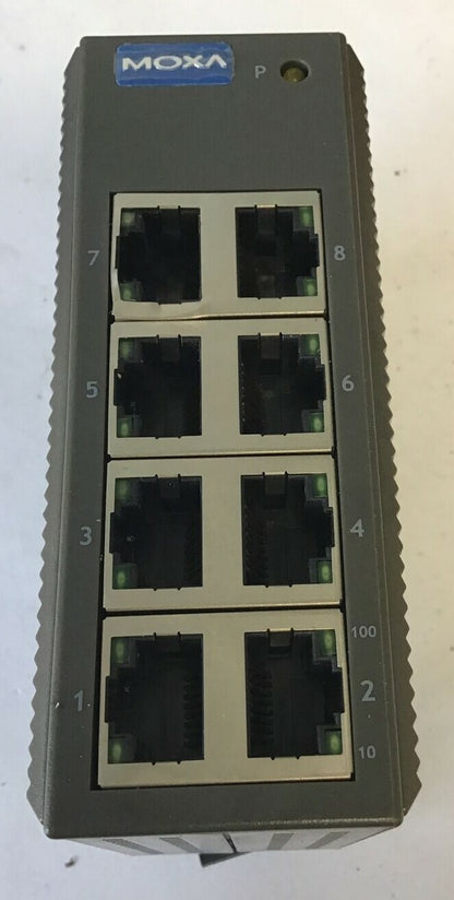 MOXA EDS-208 ETHERNET SWITCH 45VDC 30VAC