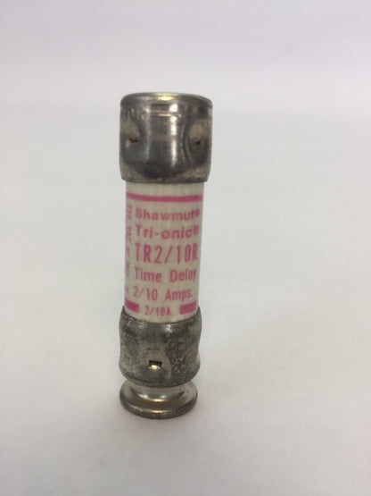 SHAWMUT TRI-ONIC TR2/10R TIME DELAY FUSE 2/10A 250VAC CLASS RK5 (BOX OF 10)