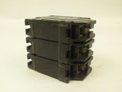 GENERAL ELECTRIC THQL32070 CIRCUIT BREAKER 70A, 240V, 3P, USED MISSING ONE LUG