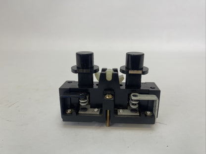 HUBBELL PG2 PBP PUSHBUTTON INSERT SINGLE SPEED / PLUG IN 120/240/480VAC 125/250