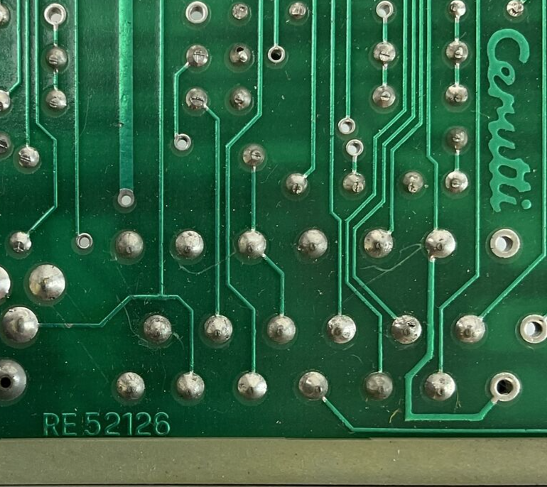 CERUTTI RE52126 INPUT BOARD CONTROLLER