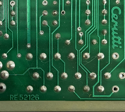 CERUTTI RE52126 INPUT BOARD CONTROLLER