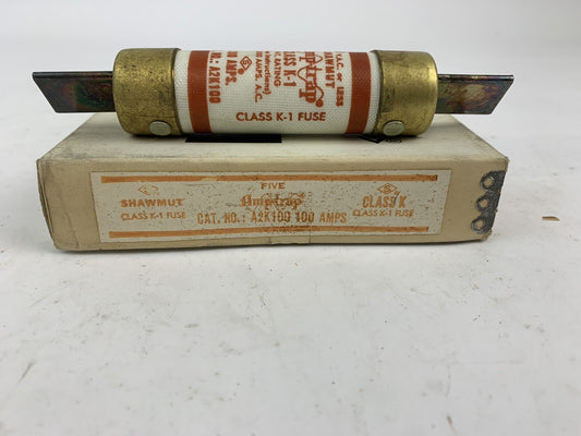 Gould Shawmut Amp-trap A2K100 100A 250VAC Fuse "Lot of 5"