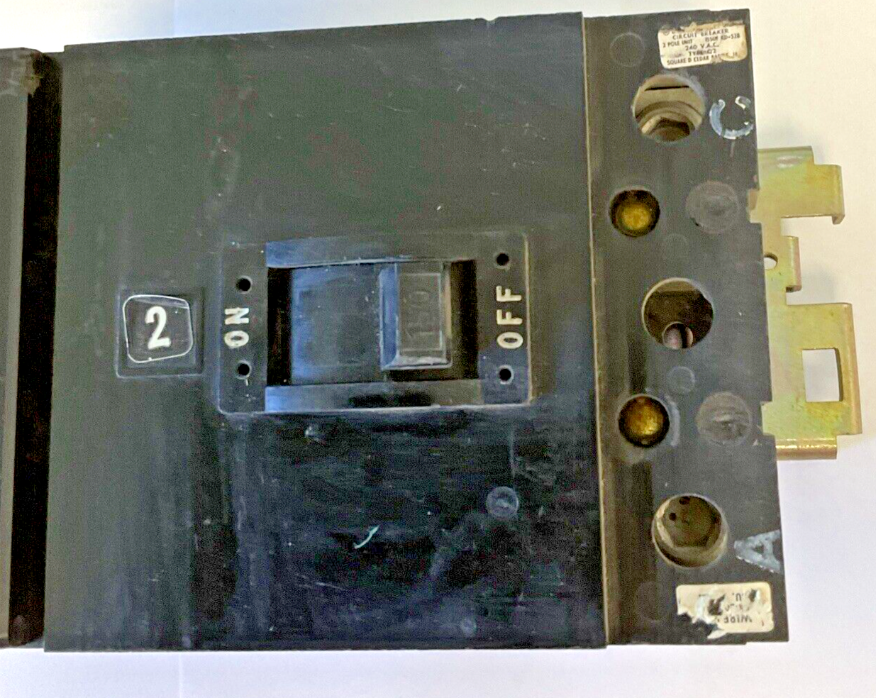 SQUARE D Q2-22150-AC CIRCUIT BREAKER 150A 2POLE 240VAC Q222150AC