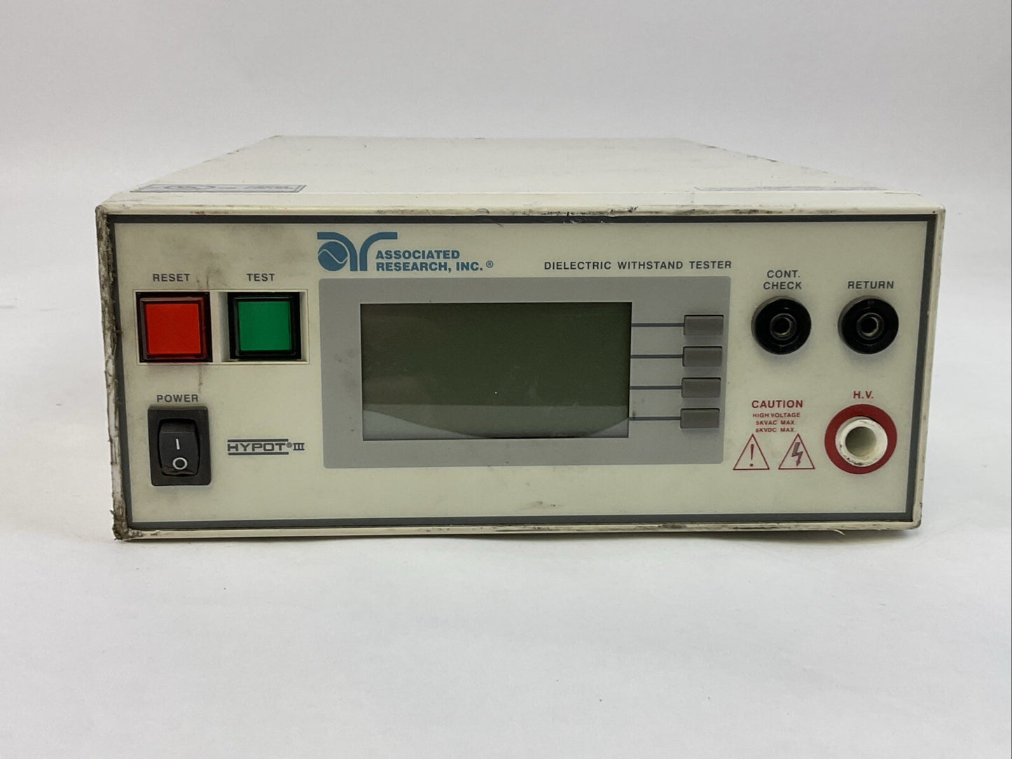 ASSOCIATED RESEARCH 3765 VER 1.04 DIELECTRIC WITHSTAND TESTER 115/230VAC