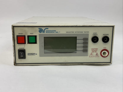 ASSOCIATED RESEARCH 3765 VER 1.04 DIELECTRIC WITHSTAND TESTER 115/230VAC