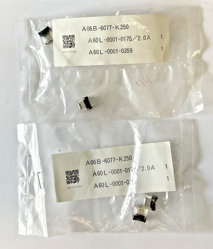 FANUC A06B-6077-K250 FUSE A60L-0001-0175 2.0A /A60L-0001-0359  ***LOTOF2***