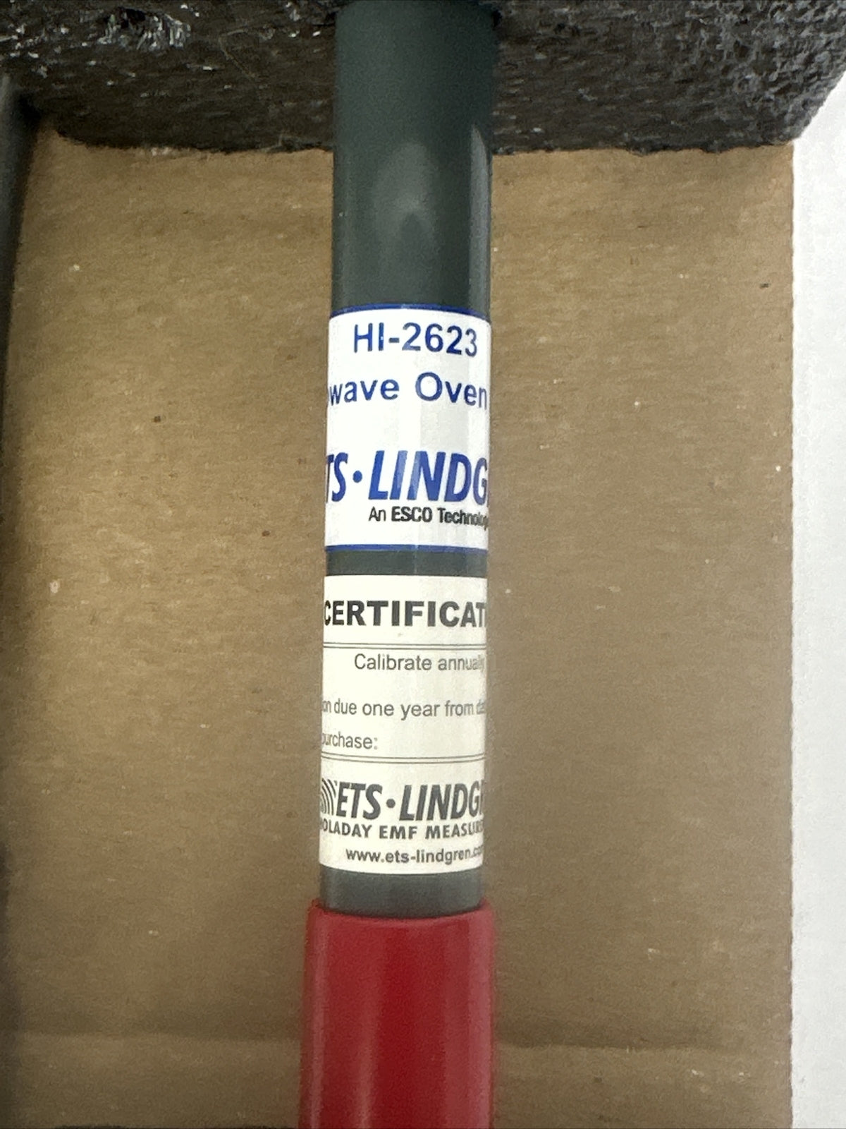 ETS LINDGREN HI-2623 MICROWAVE OVEN PROBE