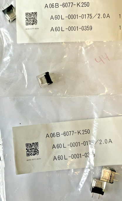 FANUC A06B-6077-K250 FUSE A60L-0001-0175 2.0A /A60L-0001-0359  ***LOTOF2***