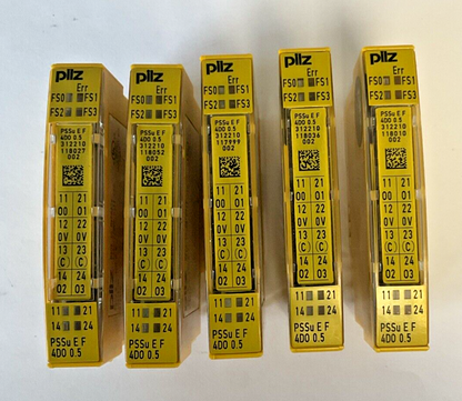 PILZ PSSU E F 4DO 0.5 OUTPUT MODULE 24VDC ****LOTOF5****
