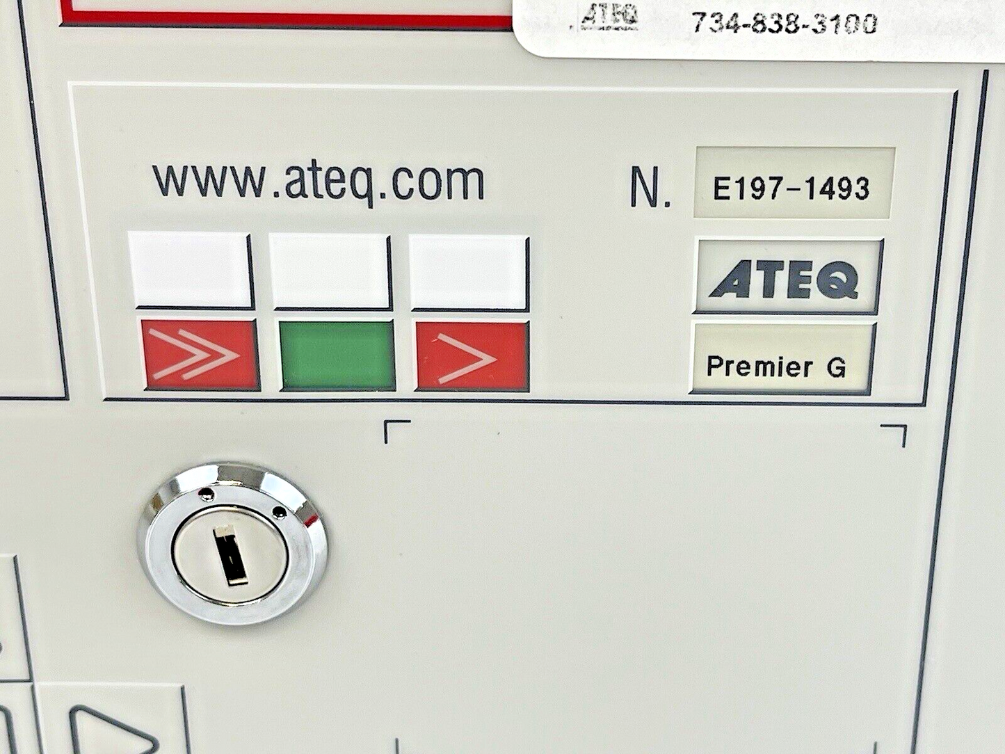 ATEQ - PREMIER G  – 9530118G - COMPACT LEAK DETECTOR/ CONTINUOUS FLOW DETECTOR