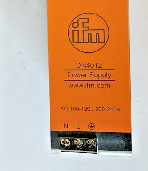 IFM DN4012 POWER SUPPLY 1PH 24V 5A 120W